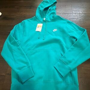 NWT Nike Aqua Pullover Hoodie SMALL